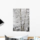 Snow Covered Trees Wall Mural