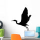 Silhouette Egret