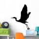 Silhouette Egret