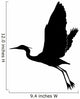 Silhouette Egret