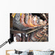 Rows Of Cowboy Boots In A Western Clothing Store Banff Wall Mural