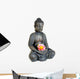 Buddha Statue with Flower