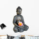 Buddha Statue with Flower