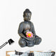 Buddha Statue with Flower