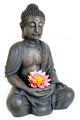 Buddha Statue with Flower