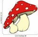 Mushroom, mushrooms, forest, toadstool, toxic, poison, Autumn Wall Decal