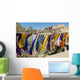 Souvenir Scarves Flap Wall Mural
