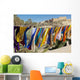 Souvenir Scarves Flap Wall Mural