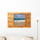 Window Seascape from Wooden