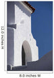 Church Bell Tower Wall Mural