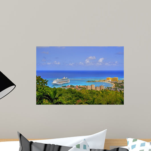 Jamaican view Wall Mural