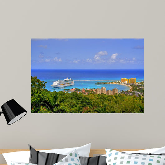 Jamaican view Wall Mural