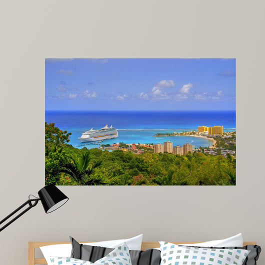 Jamaican view Wall Mural