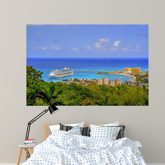 Jamaican view Wall Mural
