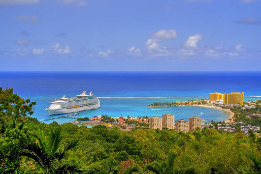 Jamaican view Wall Mural