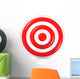 Red Target Wall Decal