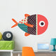 Little Patchwork Fish Wall Decal