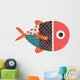 Little Patchwork Fish Wall Decal
