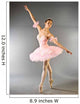 Ballerinas Toe Dance Wall Decal