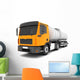 Logistics Concept Fuel Truck Wall Decal