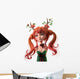 3D Cartoon Character Red-haired Wall Decal