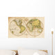 High-Quality Antique Map Wall Mural