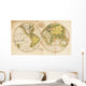 High-Quality Antique Map Wall Mural