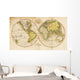 High-Quality Antique Map Wall Mural