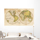 High-Quality Antique Map Wall Mural