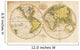 High-Quality Antique Map Wall Mural