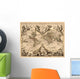 High-Quality Antique Map Wall Mural