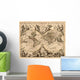High-Quality Antique Map Wall Mural