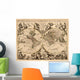 High-Quality Antique Map Wall Mural