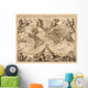 High-Quality Antique Map Wall Mural