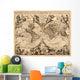 High-Quality Antique Map Wall Mural