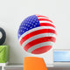 Usa Soccer Ball Wall Decal