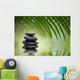 Zen Spa Stack of Stones Wall Mural
