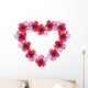 Watercolour Flower Illustration Wall Decal