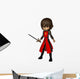 Cute Toon Knight Wall Decal