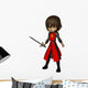 Cute Toon Knight Wall Decal