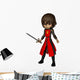 Cute Toon Knight Wall Decal