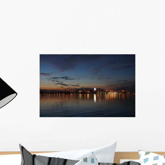 Downtown Skyline Madison Capital Wall Decal