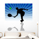 Jugador de padel Wall Mural