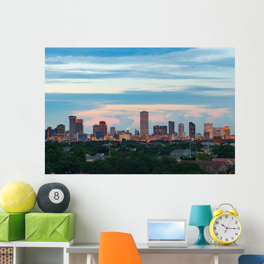 Panoramic New Orleans La Wall Decal