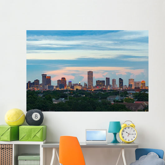 Panoramic New Orleans La Wall Decal