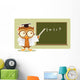 Owl Teaching Math Wall Mural