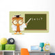 Owl Teaching Math Wall Mural