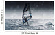 Windsurfing With Water Drops On Camera Lens Wall Mural