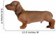 Smooth-Haired Dachshund Wall Decal