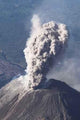 Explosion Du Volcan Santiaguito Wall Decal Design 1